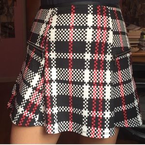 Plaid Skater Skirt